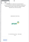 Revisi rencana kerja dan anggaran biaya kegiatan peninjauan emas dan mineral pengikutnya daerah Brang Gesing, Kabupaten Sumbawa Barat Propinsi Nusa Tenggara Barat Semester II Tahun 2016