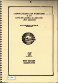 Laporan kegiatan tahun 2003 dan rencana kerja tahun 2004 Unit Geomin: rapat pimpinan PT Antam Tbk. tahun 2004