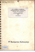 KP/eksplorasi DU 1141/Kalbar Ketapang, West Kalimantan annual report 1991 (volume 3)