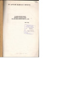PT antam Barisan mining quarterly progress report for the period ending march 31, 1988 (EMR 66/88)