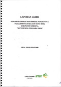 Laporan akhir penyelidikan emas dan mineral pengikutnya daerah Moyo Utara dan Moyo Hilir, kabupaten Sumbawa, provinsi Nusa Tenggara Barat SP no. 2392/29-22/PAT/2009