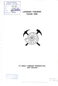 Laporan tahunan 1999: Unit geologi