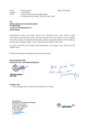 Nota dinas 052/UG/12/2012 usulan rencanakerja dan anggaran biaya tim eksplorasi emas Pongkor semester II tahun 2021