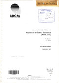 Report on a visit to Indonesia (West Java)