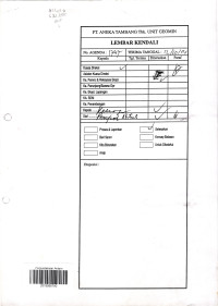 Hasil analisa Sultra 2004