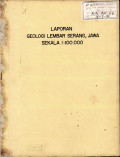 Laporan geologi Lembar Serang, Jawa Skala 1: 100.000