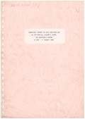 Quarterly report on gold exploration DU 318 Marisa, Sulawesi Utara 4th quarterly report 12 May-11 August 1989