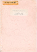 Quarterly report on gold exploration DU 318 Marisa, Sulawesi Utara 7th quarterly report 12 February-11 May 1990