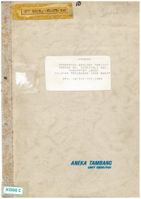 Laporan prospeksi geologi terinci daerah Gn. Ciawitali dsk. Kabupaten Lebak Wilayah Penugasan Jawa Barat: SPK. 18/D-P/VII/1989
