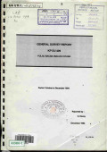 General survey report KP DU 409 Pulau Bacan, Maluku Utara period October 1994 - December 1994