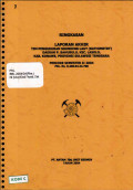 Ringkasan laporan akhir tim pengukuran sounding laut (bathimetry) daerah P. Bahubulu, Kec. Lasolo, Kab. Konawe, Propinsi Sulawesi Tenggara: Periode semester II 2004 PKL. No. 0.400.04.24.700