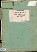 Laporan tahunan Biro Peleburan tahun 1980