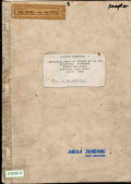 Laporan Semester I Eksplorasi Emas di Daerah  KP DU 562 Kecamatan Nanggung Kabupaten Bogor Propinsi Jawa Barat Tahun 1990 : PKL 02/D-P/II/1990