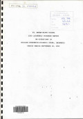 19th quarterly progress report on operations in Bolaang Mongondow - Sulawesi Utara, Indonesia period ending September 30, 1992