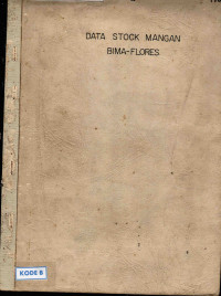 Data stock mangan Bima-Flores