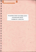 7th quarterly report on KP general survey DU 402 Obi Islands, Maluku, November 1994 - January 1995