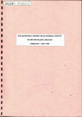 8th quarterly report on KP general survey DU 402 Obi Islands, Maluku, February - May 1995