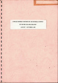 10th quarterly report on KP general survey DU 402 Obi Islands, Maluku, August - October 1995