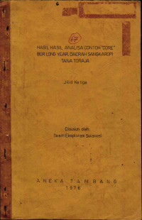 Hasil hasil analisa contoh 