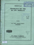 Presentasi penerapan ISO-9002 di UPN Pomalaa