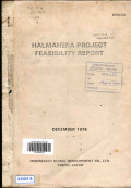 Halmahera project feasibility report: December 1975