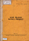 Gag island nickel project