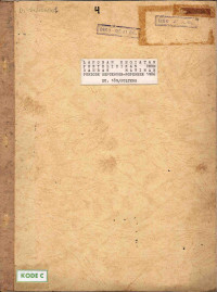 Laporan kegiatan penyelelidikan umum daerah Matinan periode September-Nopember 1986: DU.189/SULTENG