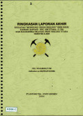 Ringkasan laporan akhir kegiatan 