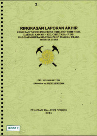 Ringkasan laporan akhir kegiatan 