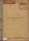Preliminary hydrological survey for water resources development around Gebe Island Indonesia Februari 1974