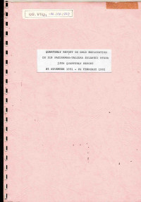 Quarterly report on gold exploration DU 319 Paguyaman - Taludaa, Sulawesi Utara 13th quarterly report 5 November 1991 - 4 February 1992