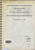 General survey report KP DU 399 Pulau Kayoa, Halmahera, Maluku Utara: Period August 1992 - January 1993