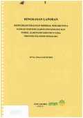 Ringkasan laporan eksplorasi emas dan mineral pengikutnya daerah Wowonii, Kabupaten Konawe dan Toreo, Kabupaten Konawe Utara, Provinsi Sulawesi Tenggara: SP No. 258.a/3-22/PAT/2010
