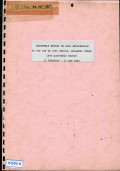 Quarterly report on gold exploration DU 354 (EX DU 318) Marisa, Sulawesi Utara 15th quarterly report: 12 February - 11 May 1992