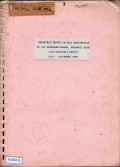 Quarterly Report on Gold Exploration DU 342, Kwandang-Boroko, Sulawesi Utara: 12th Quaterly Report July- September 1990