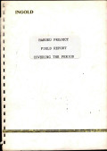 Haruku project field report covering the period 14 march - 26 april 1995