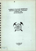 Laporan evaluasi sementara eksplorasi nikel Buli - Halmahera semester I/2001 PKL No. 0.410.01.05.700