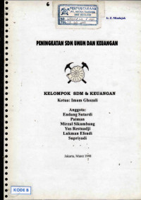 Peningkatan SDM umum dan keuangan