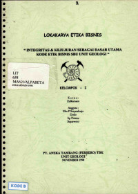 Lokakarya etika bisnis 