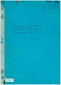General survey report KP DU 400 Pulau Bacan, Maluku Utara period January 1994 - March 1994