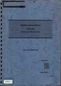 General survey report KP DU 400 Pulau Bacan, Maluku Utara period July 1994 - September 1994