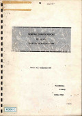 General survey report KP DU 409 Pulau Bacan, Maluku Utara period July 1994 - September 1994