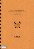 Laporan evaluasi sementara tim eksplorasi nikel Kendari Sulawesi Tenggara semester I / 2003 PKL No. 0.410.03.03.700