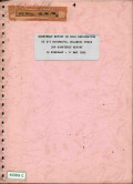 Quarterly report on gold exploration DU 317 Motomboto, Sulawesi Utara 3rd quarterly report 12 February - 11 May 1989