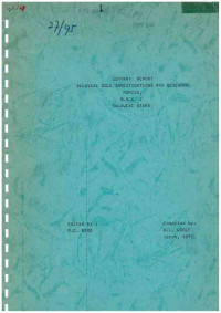 Summary report alluvial gold investigations and research Marisa, block 2 Sulawesi Utara