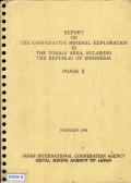 Report on the cooperative mineral exploration in the Toraja area, Sulawesi The Republic of Indonesia phase II