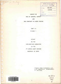 Report on end of general survey and pre contract of work period Part II Volume 1: Report on the exploration conducted in the PT Antam Lanut Mining Contract of work