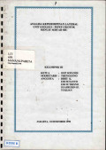 Analisis kepemimpinan lateral Unit Geologi-Pepeh Cikotok menjuju sebuah SBU: Kelompok III