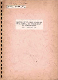 Quarterly report on gold exploration KP 66, Sumbawa, Nusa Tenggara Barat 7th quarterly report July - September 1987