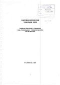 Laporan kegiatan tahunan 2005 Daearh Cibaliung-Cimanggu Kab. Pandeglang- Provinsi Banten KW.96 PPO 019